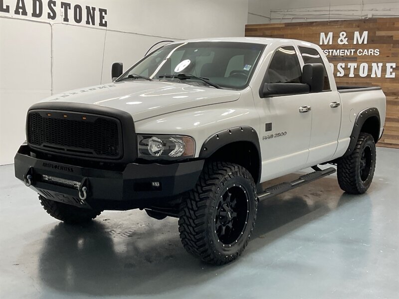 2004 Dodge Ram 2500 SLT 4X4 / 5.9L CUMMINS DIESEL/ LEATHER/ LIFTED  / NEW WHEELS & TIRES / LOW MILES / IRON CROSS BUMPER - Photo 1 - Gladstone, OR 97027