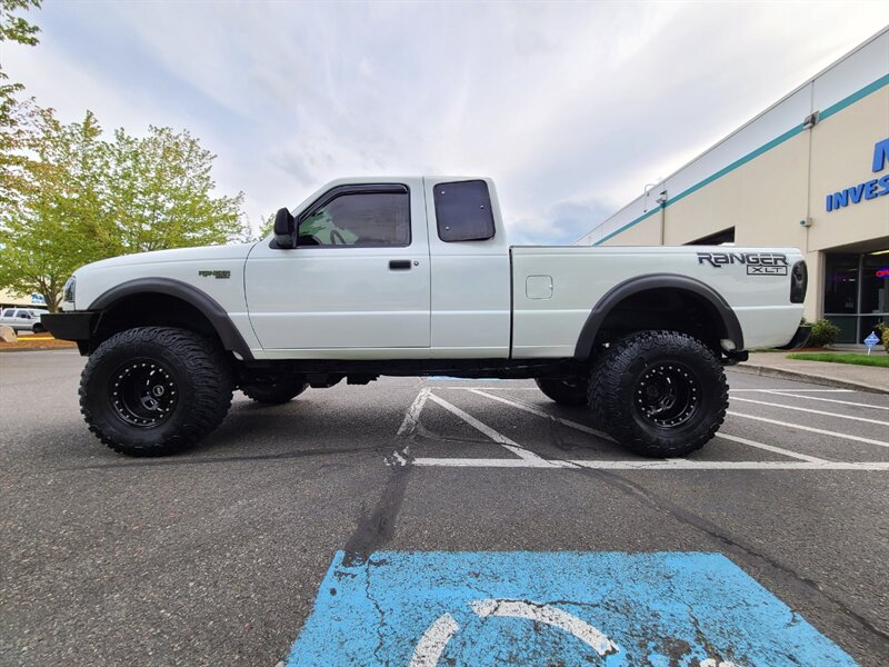 1998 Ford Ranger SUPER CAB 4X4 / V6 3.0L/ 5 SPEED / BUMPER / LIFTED  / MUD TIRES / CUSTOM WHEELS / BRUSH GUARD - Photo 3 - Portland, OR 97217