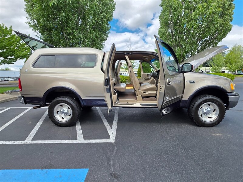 2001 Ford F-150 LARIAT4X4 BF-GOODRICH TIRES LEATHER / 6-PASSENGER / MATCHING CANOPY / LOCAL FRESH TRADE-IN - Photo 24 - Portland, OR 97217