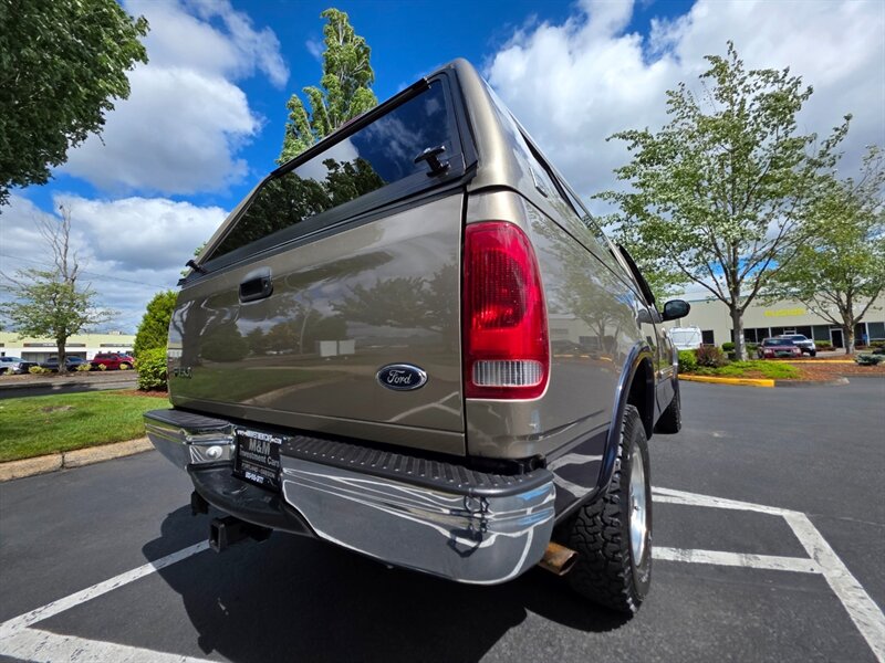 2001 Ford F-150 LARIAT4X4 BF-GOODRICH TIRES LEATHER / 6-PASSENGER / MATCHING CANOPY / LOCAL FRESH TRADE-IN - Photo 11 - Portland, OR 97217
