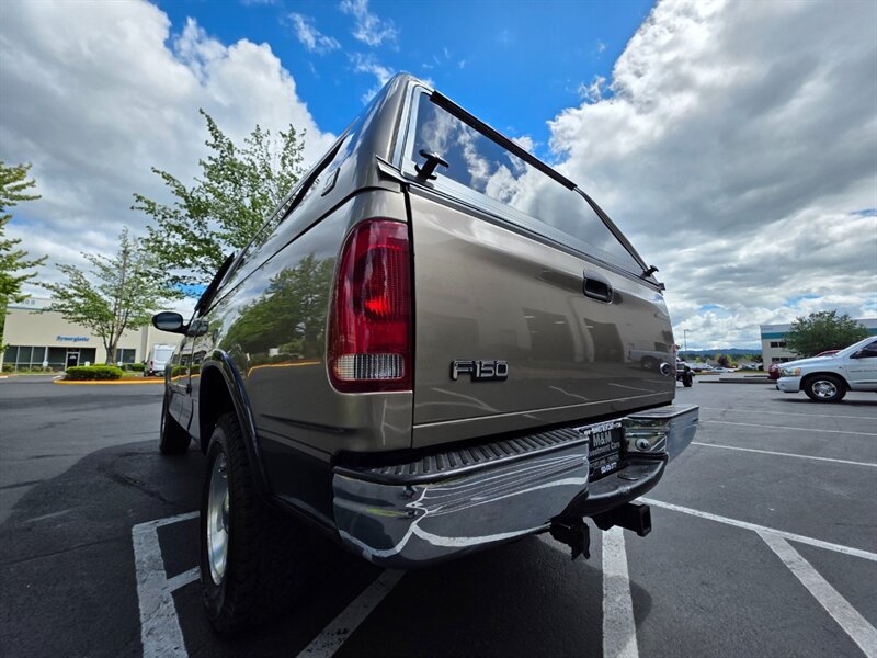 2001 Ford F-150 LARIAT4X4 BF-GOODRICH TIRES LEATHER / 6-PASSENGER / MATCHING CANOPY / LOCAL FRESH TRADE-IN - Photo 12 - Portland, OR 97217