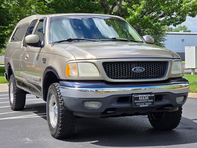 2001 Ford F-150 LARIAT4X4 BF-GOODRICH TIRES LEATHER / 6-PASSENGER / MATCHING CANOPY / LOCAL FRESH TRADE-IN - Photo 2 - Portland, OR 97217