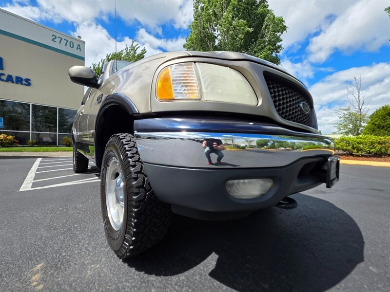 2001 Ford F-150 LARIAT4X4 BF-GOODRICH TIRES LEATHER / 6-PASSENGER / MATCHING CANOPY / LOCAL FRESH TRADE-IN - Photo 10 - Portland, OR 97217
