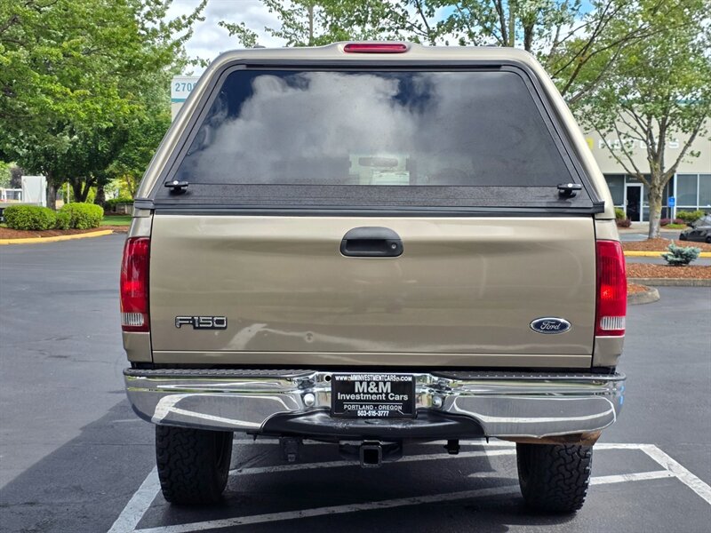 2001 Ford F-150 LARIAT4X4 BF-GOODRICH TIRES LEATHER / 6-PASSENGER / MATCHING CANOPY / LOCAL FRESH TRADE-IN - Photo 6 - Portland, OR 97217