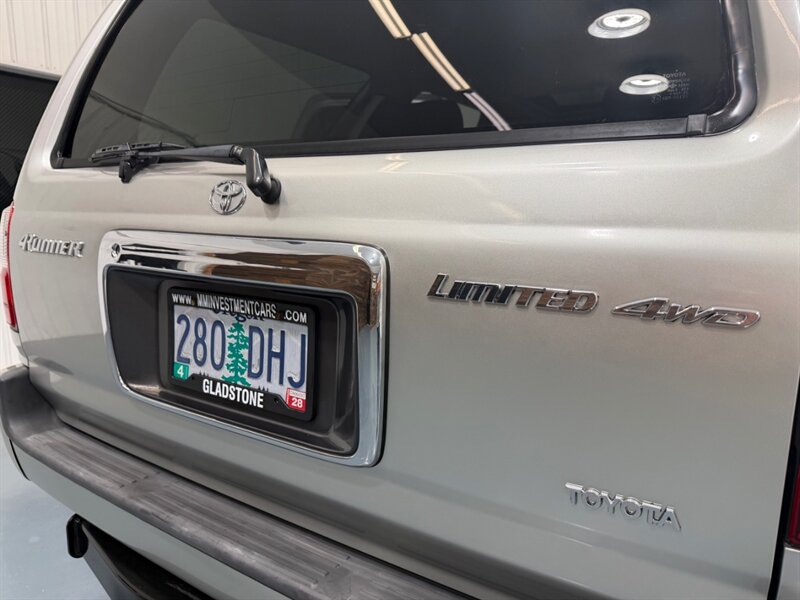 2002 Toyota 4Runner Limited 4X4 V6 / LIFTED w. NEW WHEELS & TIRES / Leather w. Heated Seats / Diff Locks / TIMING BELT SERVICE DONE /ZERO RUST - Photo 42 - Gladstone, OR 97027