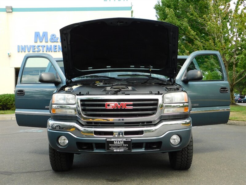 2007 GMC Sierra 2500HD Classic SLE Crew Cab 4X4 6.6L DURAMAX DIESEL LBZ MOTOR   - Photo 31 - Portland, OR 97217