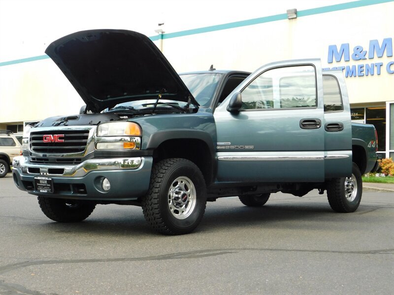 2007 GMC Sierra 2500HD Classic SLE Crew Cab 4X4 6.6L DURAMAX DIESEL LBZ MOTOR   - Photo 25 - Portland, OR 97217