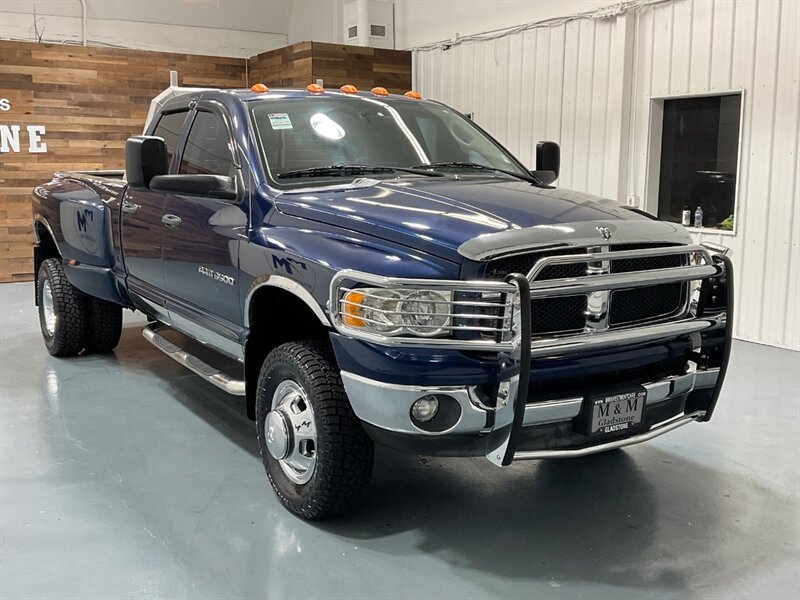 2003 Dodge Ram 3500 Laramie 4X4 / 5.9L DIESEL / DUALLY / 63K  MILES  / Leather Heated Seats / Long bed / BRAND NEW SET OF TIRES / NEVER HAD A GOOSE NECK OR A FITH WHEEL INSTALLED / AIR COMPRESSOR / ZERO RUST - Photo 2 - Gladstone, OR 97027