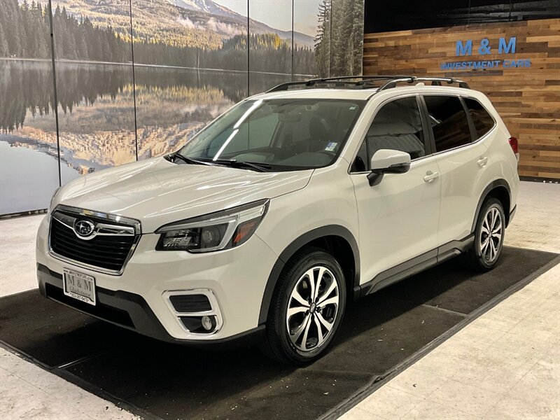 2021 Subaru Forester Limited Sport Utility AWD / 1-OWNER / 17,000 MILES  / LOCAL SUV / Leather & Heated Seats / Panoramic Sunroof / Navigation / Harman Kardon Sound / LIKE NEW CONDITION - Photo 1 - Gladstone, OR 97027