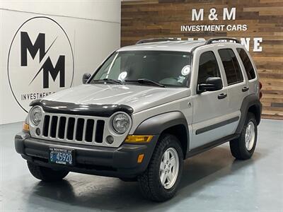 2006 Jeep Liberty Sport 4X4 / V6 / LOCAL SUV / ONLY 70,000 MILES  / ZERO RUST / TOWING PKG SUV