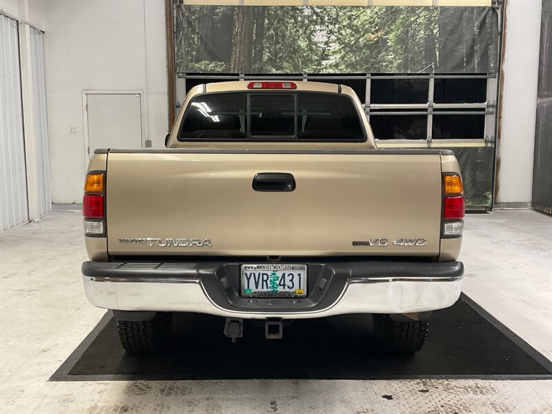 2002 Toyota Tundra SR5 4Dr 4X4 / 4.7L V8 / LOCAL / 107,000 MILES  / TIMING BELT + WATER PUMP SERVICE DONE / Excel Cond / RUST FREE - Photo 6 - Gladstone, OR 97027