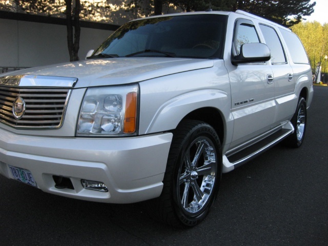 2003 cadillac escalade pearl white