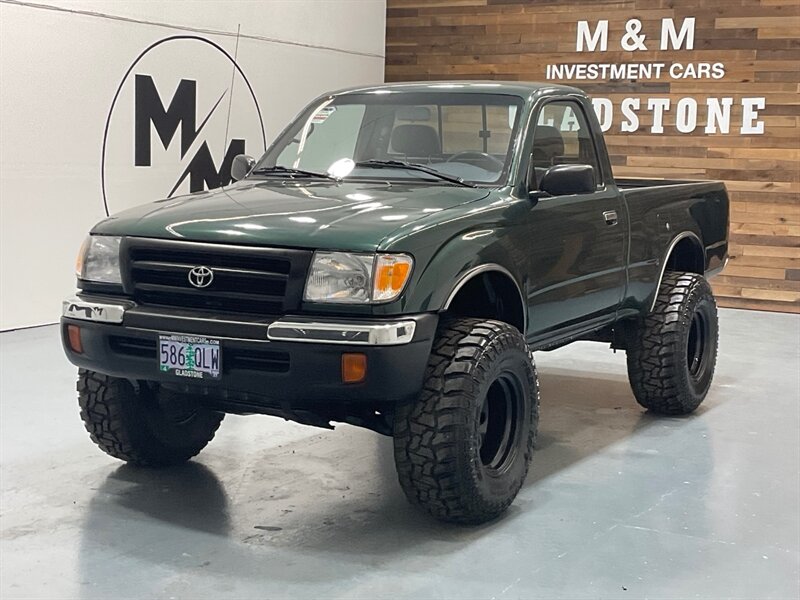 1999 Toyota Tacoma Regular Cab 4X4 / 2.7L 4Cyl / 5-SPEED / LIFTED / / NEW WHEELS & TIRES / ZERO RUST / 121K MILES - Photo 1 - Gladstone, OR 97027