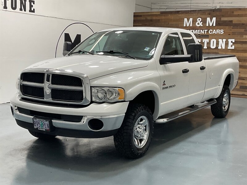 2003 Dodge Ram 2500 SLT Quad Cab 4X4 / 5.9L Cummins Diesel / Long Bed  / Navigation & Rear View Camera / ZERO RUST - Photo 1 - Gladstone, OR 97027