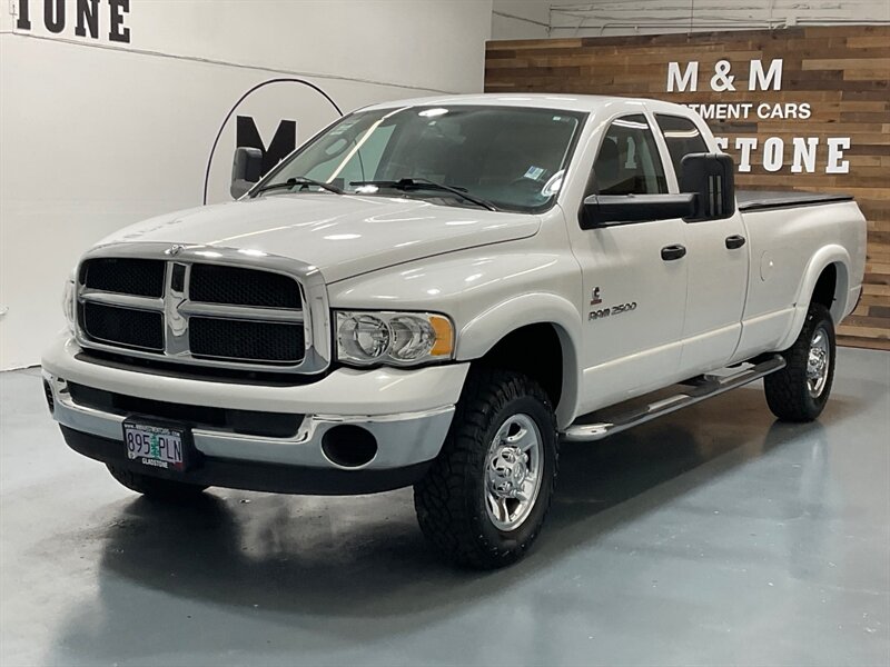 2003 Dodge Ram 2500 SLT Quad Cab 4X4 / 5.9L Cummins Diesel / Long Bed  / Navigation & Rear View Camera / ZERO RUST - Photo 58 - Gladstone, OR 97027