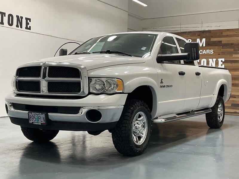 2003 Dodge Ram 2500 SLT Quad Cab 4X4 / 5.9L Cummins Diesel / Long Bed  / Navigation & Rear View Camera / ZERO RUST - Photo 59 - Gladstone, OR 97027