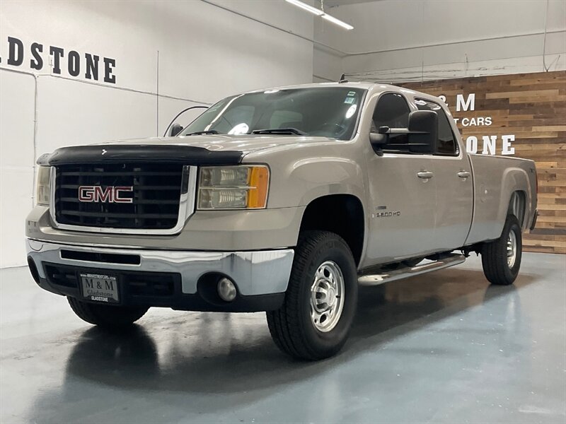 2007 GMC Sierra 2500 SLT Crew Cab 4X4 /6.6L DURAMAX DIESEL / ZERO RUST  / Leather & Heated Seats / LONG BED - Photo 56 - Gladstone, OR 97027