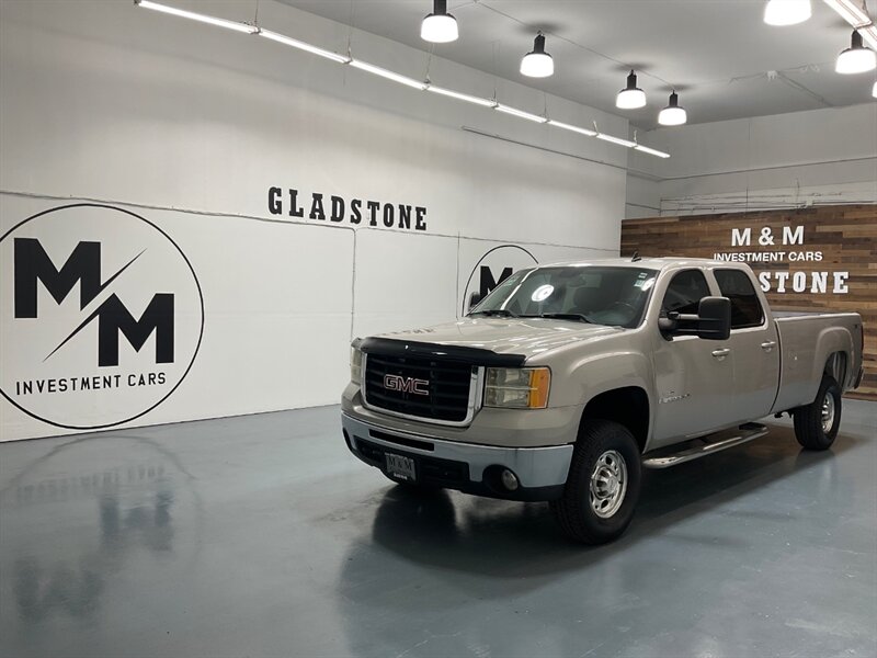 2007 GMC Sierra 2500 SLT Crew Cab 4X4 /6.6L DURAMAX DIESEL / ZERO RUST  / Leather & Heated Seats / LONG BED - Photo 57 - Gladstone, OR 97027