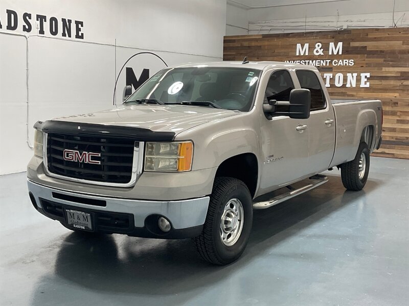 2007 GMC Sierra 2500 SLT Crew Cab 4X4 /6.6L DURAMAX DIESEL / ZERO RUST  / Leather & Heated Seats / LONG BED - Photo 55 - Gladstone, OR 97027