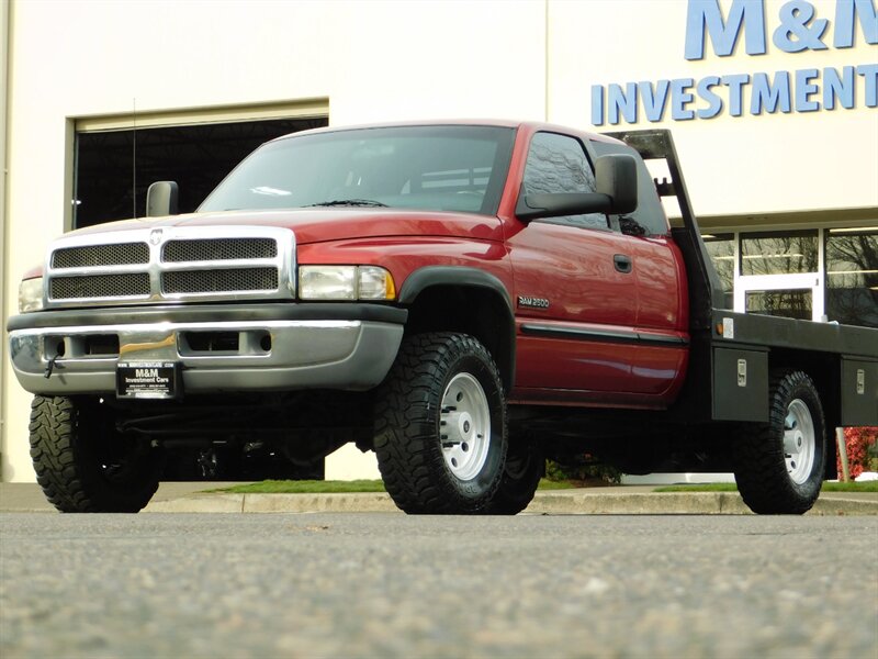 1999 Dodge Ram 2500 SLT 4X4 5.9L DIESEL / 5-SPEED / FLAT BED /1-OWNER   - Photo 23 - Portland, OR 97217