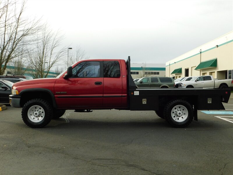 1999 Dodge Ram 2500 SLT 4X4 5.9L DIESEL / 5-SPEED / FLAT BED /1-OWNER   - Photo 3 - Portland, OR 97217