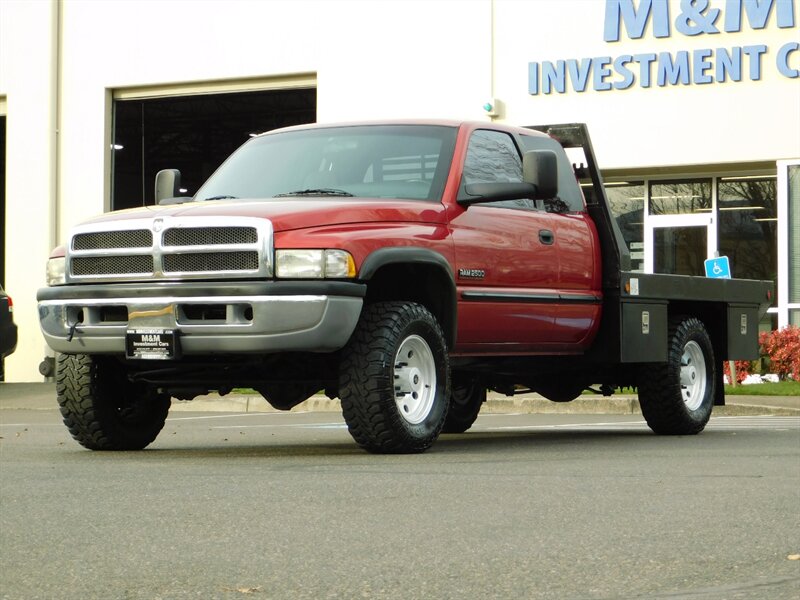 1999 Dodge Ram 2500 SLT 4X4 5.9L DIESEL / 5-SPEED / FLAT BED /1-OWNER   - Photo 19 - Portland, OR 97217