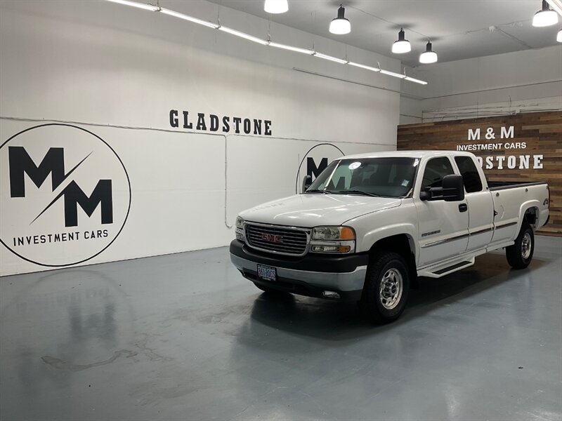 2002 GMC Sierra 2500HD SLE Extended Cab 4X4 / 8.1L V8 / 73,000 MILES  / LONG BED / LOCAL OREGON TRUCK / ZERO RUST - Photo 62 - Gladstone, OR 97027