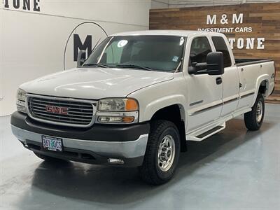 2002 GMC Sierra 2500HD SLE Extended Cab 4X4 / 8.1L V8 / 73,000 MILES  / LONG BED / LOCAL OREGON TRUCK / ZERO RUST Truck