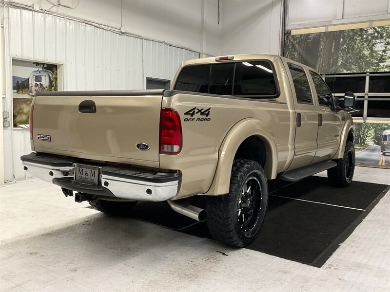 2001 Ford F-250 Lariat Crew Cab 4X4 / 7.3L DIESEL / LIFTED LIFTED  / BRAND NEW WHEELS & TIRES / LOCAL TRUCK / RUST FREE - Photo 8 - Gladstone, OR 97027