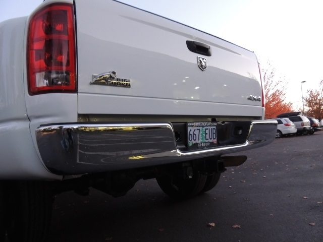 2006 Dodge Ram 3500 Quad Cab / 4X4 / 5.9L DIESEL 6-SPEED Manual DUALLY   - Photo 32 - Portland, OR 97217