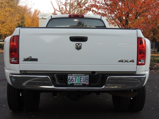 2006 Dodge Ram 3500 Quad Cab / 4X4 / 5.9L DIESEL 6-SPEED Manual DUALLY   - Photo 6 - Portland, OR 97217