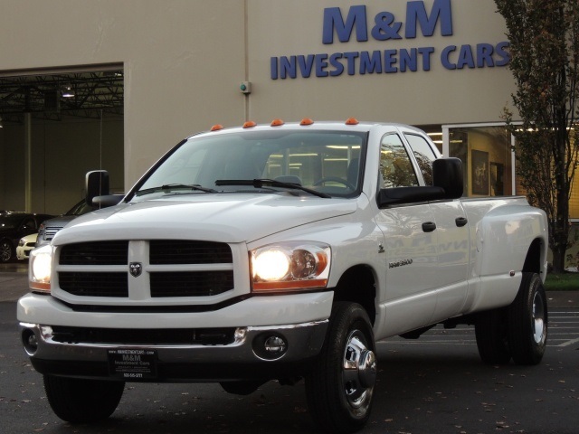 2006 Dodge Ram 3500 Quad Cab / 4X4 / 5.9L DIESEL 6-SPEED Manual DUALLY   - Photo 1 - Portland, OR 97217