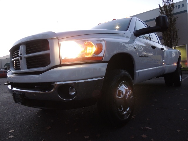 2006 Dodge Ram 3500 Quad Cab / 4X4 / 5.9L DIESEL 6-SPEED Manual DUALLY   - Photo 9 - Portland, OR 97217