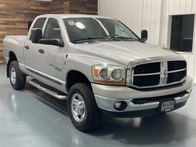 2006 Dodge Ram 2500 SLT BIG HORN 4X4 / 5.9L DIESEL / ONLY 77,000 MILES  / LOCAL TRUCK w. ZERO RUST / BRAND NEW TIRES / COMPLETELY STOCK