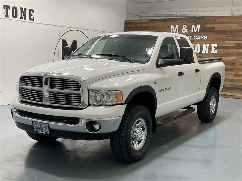 2004 Dodge Ram 2500 SLT Quad Cab 4X4 / 5.9L DIESEL / Leather Seats  / Short Bed / ZERO RUST / Spray in bed liner - Photo 54 - Gladstone, OR 97027