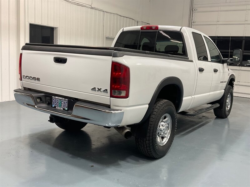2004 Dodge Ram 2500 SLT Quad Cab 4X4 / 5.9L DIESEL / Leather Seats  / Short Bed / ZERO RUST / Spray in bed liner - Photo 8 - Gladstone, OR 97027