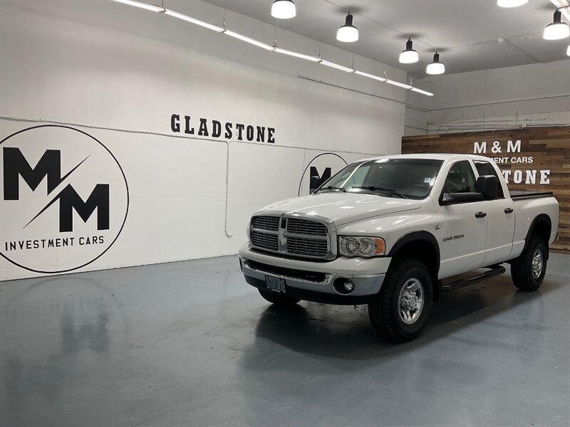 2004 Dodge Ram 2500 SLT Quad Cab 4X4 / 5.9L DIESEL / Leather Seats  / Short Bed / ZERO RUST / Spray in bed liner - Photo 25 - Gladstone, OR 97027