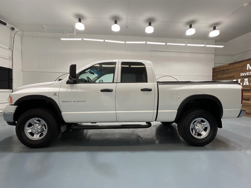 2004 Dodge Ram 2500 SLT Quad Cab 4X4 / 5.9L DIESEL / Leather Seats  / Short Bed / ZERO RUST / Spray in bed liner - Photo 3 - Gladstone, OR 97027