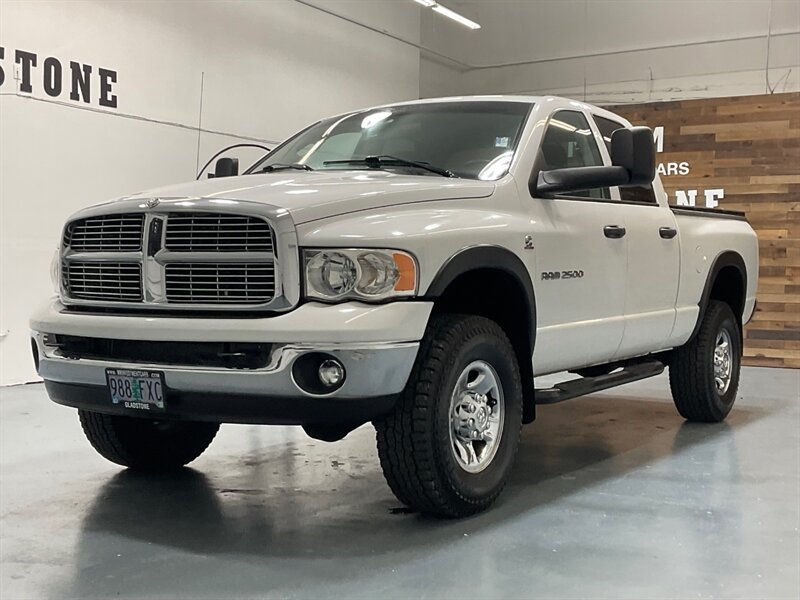 2004 Dodge Ram 2500 SLT Quad Cab 4X4 / 5.9L DIESEL / Leather Seats  / Short Bed / ZERO RUST / Spray in bed liner - Photo 55 - Gladstone, OR 97027