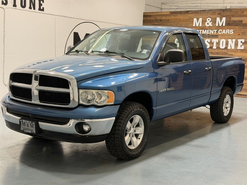 Atlantic Blue Pearlcoat 2005 Dodge RAM 1500 Pickup Truck Four-Wheel Drive Automatic