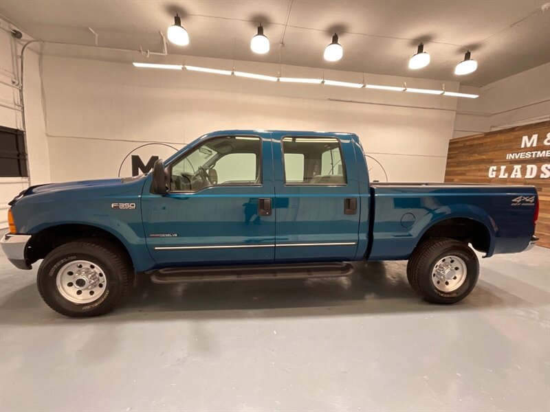2000 Ford F-350 XLT 4X4 7.3L DIESEL /47K MILES / 1-OWNER  / ZERO RUST / Crew Cab / SHORT BED - Photo 3 - Gladstone, OR 97027