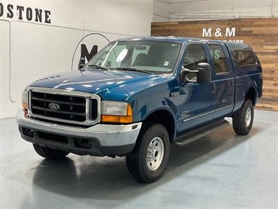 2000 Ford F-350 XLT Crew Cab 4X4/7.3L DIESEL /1-OWNER/47,000 MILES  / SHORT BED / ZERO RUST / ALL STOCK Truck