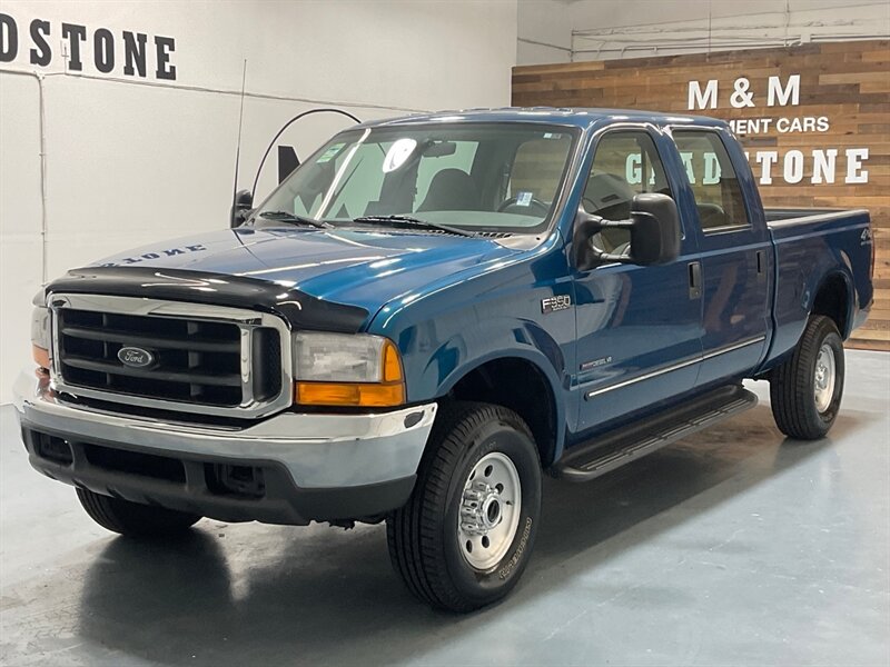2000 Ford F-350 XLT 4X4 7.3L DIESEL /47K MILES / 1-OWNER  / ZERO RUST / Crew Cab / SHORT BED - Photo 1 - Gladstone, OR 97027