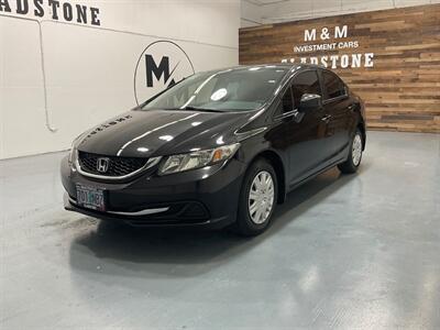 2013 Honda Civic LX Sedan / 1.8L 4Cyl / Backup camera / NEW TIRES  / LOCAL CAR