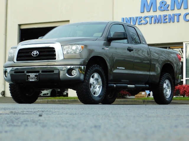 2008 Toyota Tundra DOUBLE CAB 4X4 / V8 5.7L / TRD / 1-OWNER / LIFTED   - Photo 34 - Portland, OR 97217