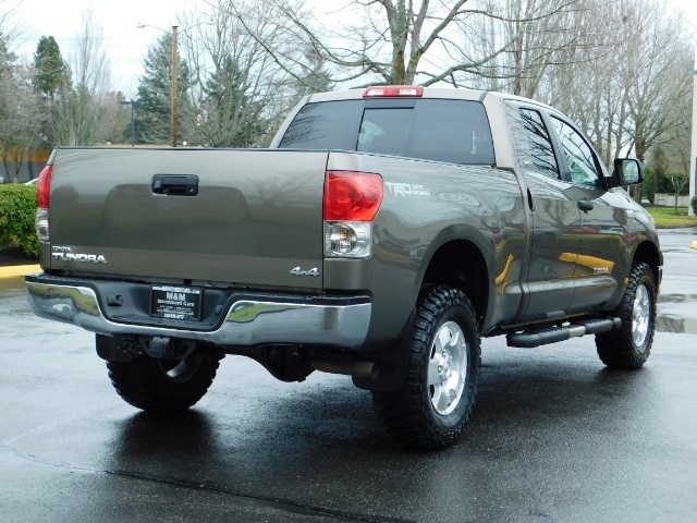 2008 Toyota Tundra DOUBLE CAB 4X4 / V8 5.7L / TRD / 1-OWNER / LIFTED   - Photo 8 - Portland, OR 97217