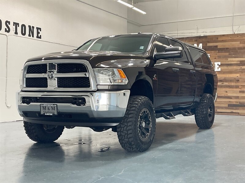 2017 RAM 2500 Tradesman Crew Cab 4X4 / 6.7L DIESEL / LIFTED  / NEW 35inc MUD TIRES / Leather / Canopy / Rear Airbags / ZERO RUST - Photo 1 - Gladstone, OR 97027