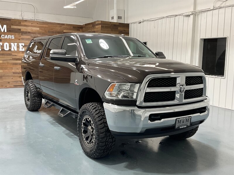 2017 RAM 2500 Tradesman Crew Cab 4X4 / 6.7L DIESEL / LIFTED  / NEW 35inc MUD TIRES / Leather / Canopy / Rear Airbags / ZERO RUST - Photo 2 - Gladstone, OR 97027