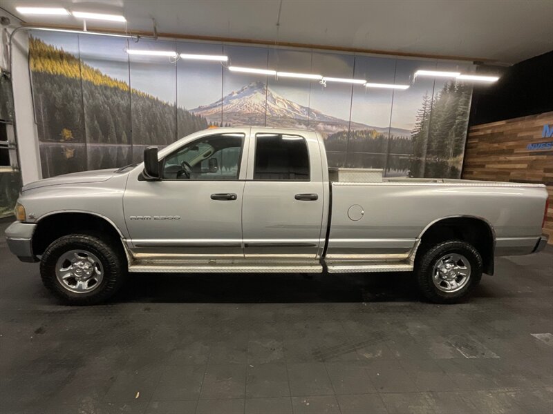 2003 Dodge Ram 2500 SLT Quad Cab 4X4 / 5.9L DIESEL / 5-SPEED MANUAL  LONG BED / 5.9L  CUMMINS DIESEL / LOCAL OREGON TRUCK / RUST FREE - Photo 3 - Gladstone, OR 97027