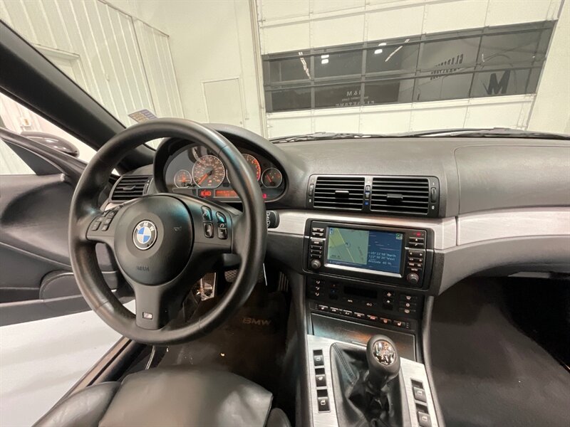 2005 BMW M3 Convertible / 3.2L 6Cyl / 6-SPEED MANUAL/69K MILES / Leather Heated Seats / Navigation / BRAND NEW TIRES / ZERO RUST - Photo 15 - Gladstone, OR 97027